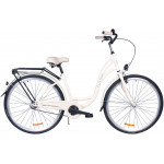 Mestský bicykel 28 Fuzlu City S-1 krémová